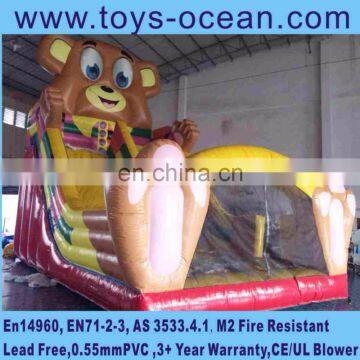 Cheap Gaint Inflatable Bear Slide Bouncer for Toddlers Sale photo-5