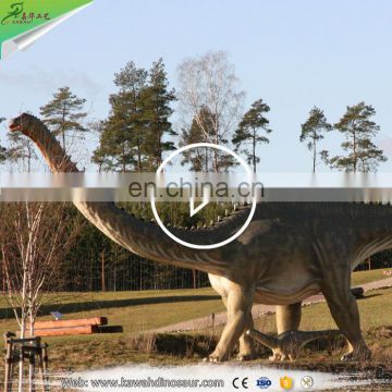 Outdoor life size electric control dinosaur for museum