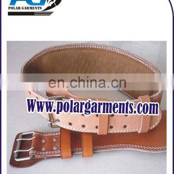 Weight lifting leather belt/Power fitness gym belt