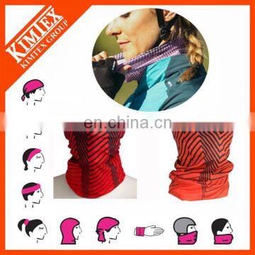 Multifunctional customized tube seamless bandana bike