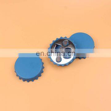 New Novelty Toy Colorful Cap Shaped Fridge Magnet Bottle Opener