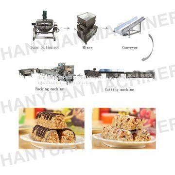 factory cereal bar production line cereal bar making machine