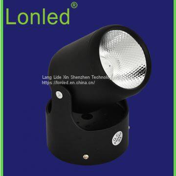 LED COB Tracklight Aluminum White Housing 18W Commercial Lighting Tracking Type