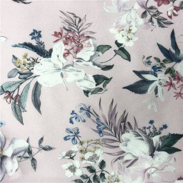 Hot New Pattern Custom Digital Printed 100% Floral Rayon Fabric