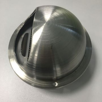 SS 201 stainless steel vent cap louver ball weather louver