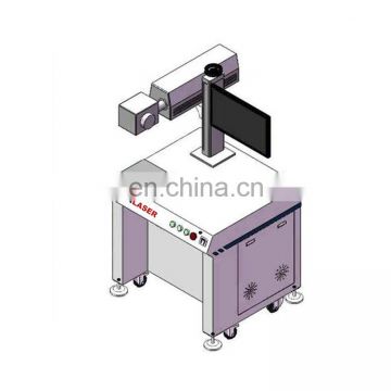 Jinan technology high quality desktop type mini fiber laser marking machine metal application