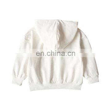 Custom Logo 100% Cotton Kids Pullover Hoodies photo-5