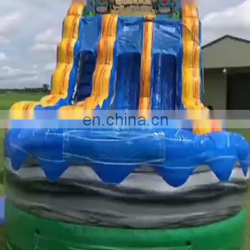 tiki plunge inflatable water slide for sale