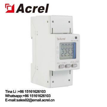 Acrel ADL200 Single Phase Energy Meter/din Rail Electronic Meter/Digital Power Meter CE-MID photo-3