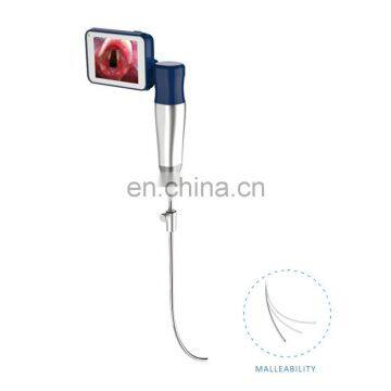 MY-G054F-C-N Red light directive pediatric adult intubation laryngoscope video intubation stylet