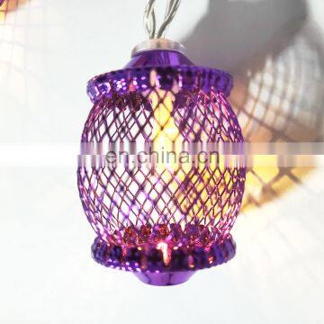 10L Led New Design Christmas Tree Decoration Purple Iron Ball Ceiling Light Price String Wall Modern For Home Decor Lighting photo-2