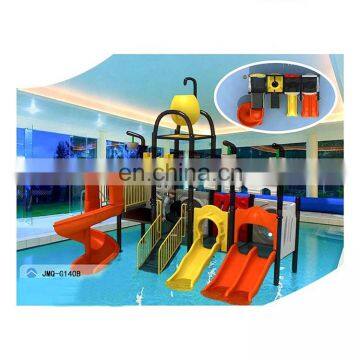 Common Pool Nip Slip on a Pool Water Slide Water Playground photo-2