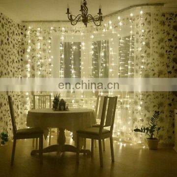 Twinkle 3*3m 300 LED Window Curtain String Light for Wedding Party Home Garden Bedroom Outdoor Indoor Wall Decorations photo-5