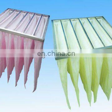 AHU Filter Pocket FIlter, medium efficiency Air Bag Filter manufacturer