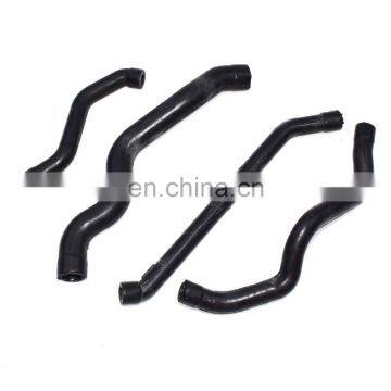 4Pcs Engine Crankcase Breather Hose Set For Mercedes W202 W203 Left & Right Side