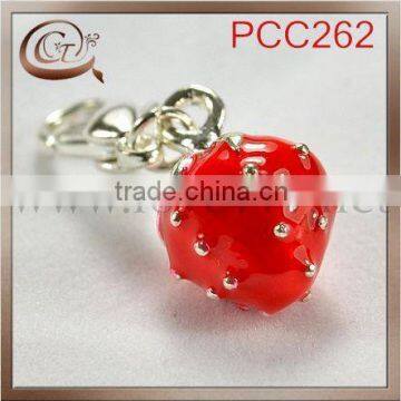 Perfectly strawberry pendant nice ornamentation pendant