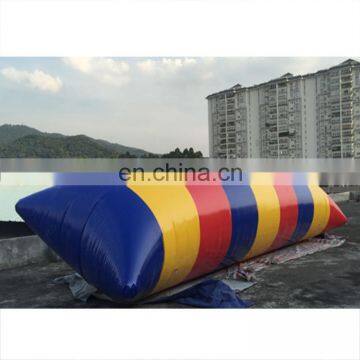 2019 Exciting floating inflatable water catapult blob jump diving tower