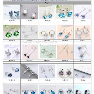 S925 Sterling Silver Jewelry, Earrings