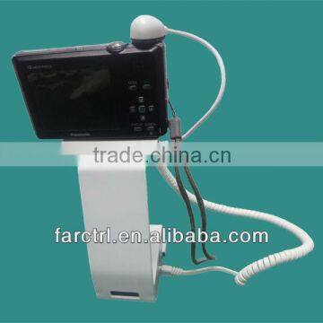 digital camera security dispaly exhibition display stand with alarm system