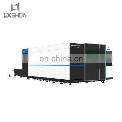 2021 LXSHOW High Quality Fiber Laser Cutting Machine 10000w/fully Enclosed Fiber Laser Cutting Machine Metal