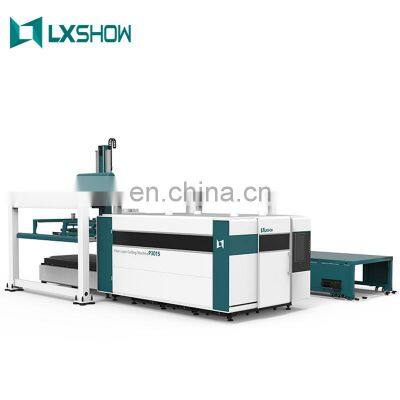 2021 LXSHOW 1000w 2000w 3000w 4000w raycus ipg fiber laser cutting machine Automatic loading and unloading