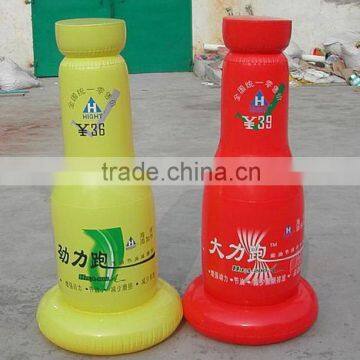 Outdoors Advertising Inflatable Bottle custom logo for sale
