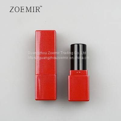 Wholesale Lip Makeup Red Colors Mini Square Shaped Lipstick Tube For Young Girls photo-3