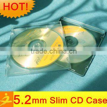 5.2mm slim single jewel cd dvd cover