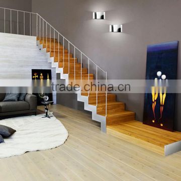 Prefabricated Modern Wood indoor Stairs