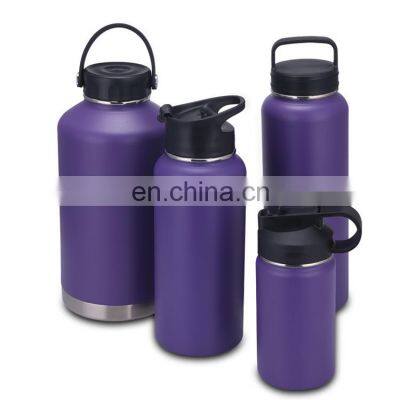 Wholesale multiple capacities BPA free stainless steel vacuum flask with variety of lids