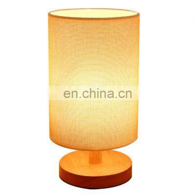 2021 New Arrivals Wooden Base Night Lights Design Bedside Table Lamp Indoor Living Room