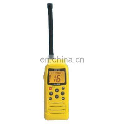 VHF two way HX-1500 walkie talkie radio telephone handhold phone marine electronics communication navigation GMDSS solas IMO