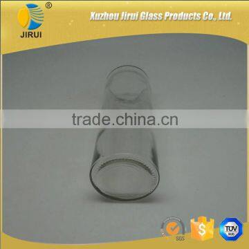 400ml Cylinder Shape Clear Glass Candle Jar photo-5