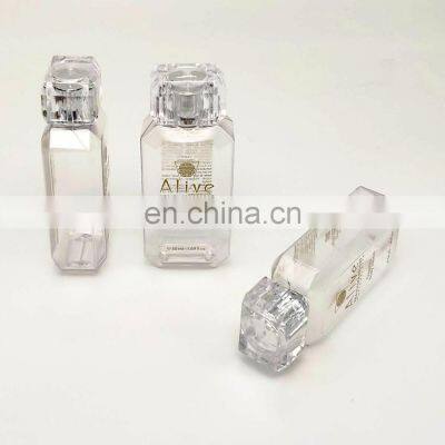 Mini Empty Plastic Bottles for Hotel Hospitality Amenity photo-4