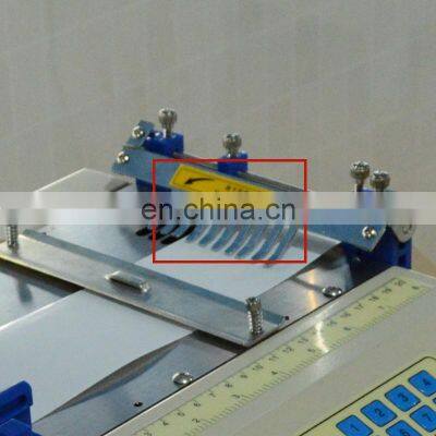 Automatic Hot Cold Knife Nylon Webbing Ribbon Fabric Cutter Elastic Rubber Band Tape Microcomputer Cutting Machine photo-4