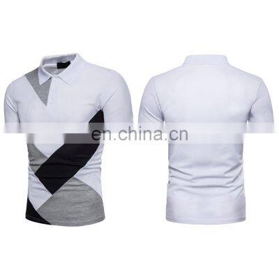 Latest Style Men's Polo Shirts Short Sleeve Muscle T-shirts Summer Blouse Tops photo-4