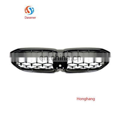 ChangZhou HongHang Manufacture Car Accessories Grills, Glossy Black Star Front Grilles For BMW 3 Series G20 2019-2020