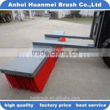 Forklift brushes for road sweeper from professional manufacturer