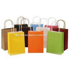 China Twisted Handle Retail Shopping Kraft Paper Bag