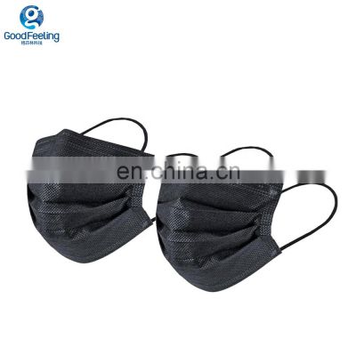 202 Black Disposable 3 LAYER Medical Ear loop Face Mask Disposable Medical surgical face mask