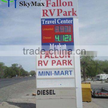 led gas price digital display