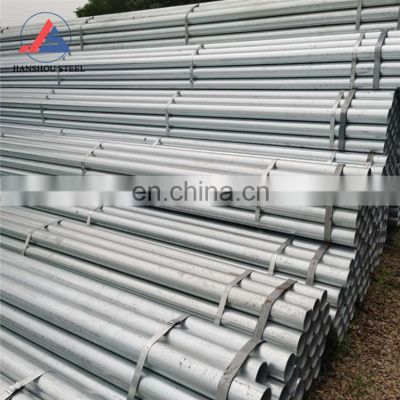 High quality Q235 50mm 4 inch gi pipe schedule 40 galvanized steel pipe 10 inch