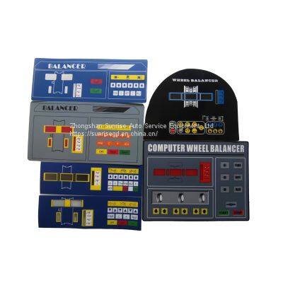 SUNRISE SBM99 Wheel Balancer Assessories Two Display Windows Keyboard Plate photo-4