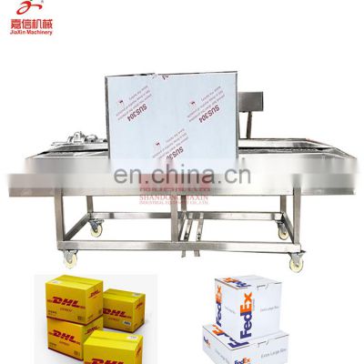 Frozen chicken outer package sterilization equipment