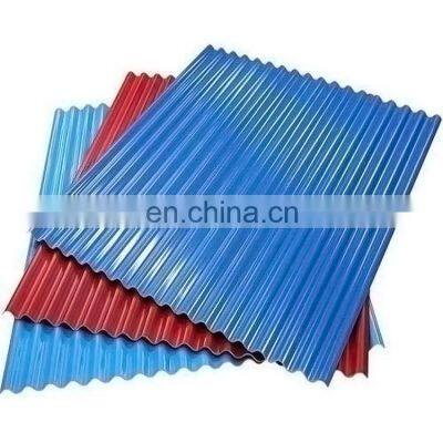 Hot-Selling color galvanized steel PPGI corrugated sheet for roofing