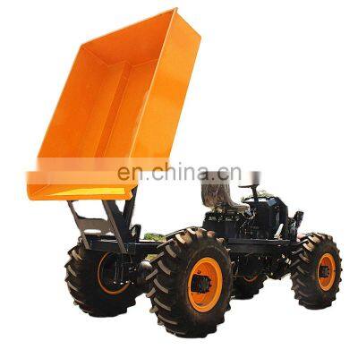 1Ton ZY100   Construction 4WD Mini Dumper Mini Dump Truck hydraulic system