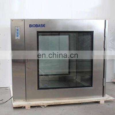 H Biobase China Laboratory Use Fully Stainless Steel Pass Box PB-01 Used in PCR Laboratory to Transfer Samples