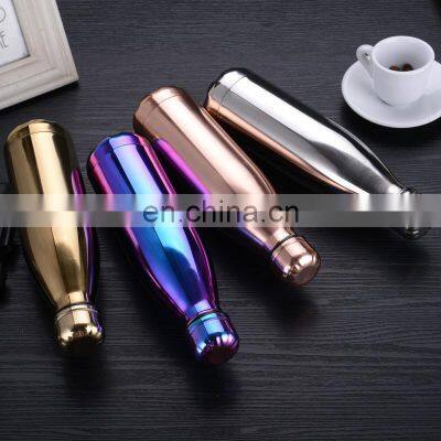 Double Wall Thermos Vacuum Flask Insulated Outdoor Sports Cola Shaped Stainless Steel Water Bottles photo-3