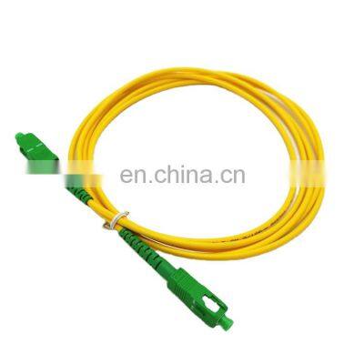 Sc/APC to Sc APC Simplex/Duplex G652D Singlemode Multimode Cable Fiber Optic/Optical Patchcord