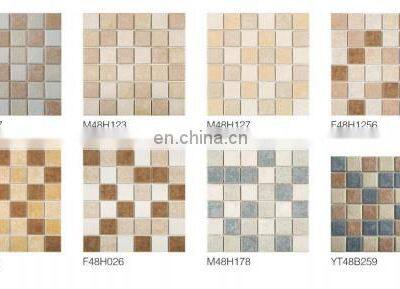 48x48mm Mosaic Swimming Pool Floor Tile Rustic Matt Surface photo-2